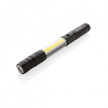 Logo trade promotional giveaways image of: Large telescopic light with COB