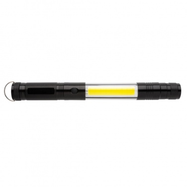 Logo trade promotional merchandise picture of: Large telescopic light with COB