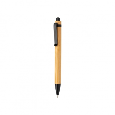 Logo trade promotional gifts image of: Bamboo pen