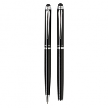 Logo trade corporate gifts picture of: Swiss Peak deluxe pen set