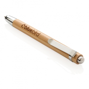 Logotrade promotional gifts photo of: Bamboo stylus pen