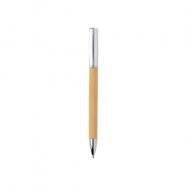 Logo trade promotional item photo of: Modern bamboo pen