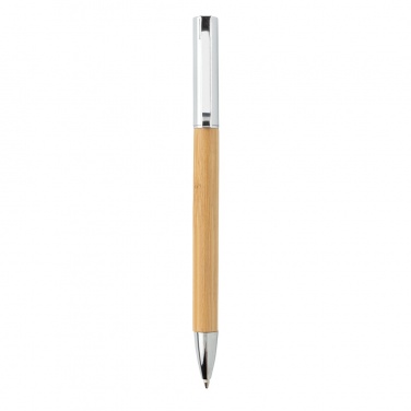 Logo trade corporate gift photo of: Modern bamboo pen