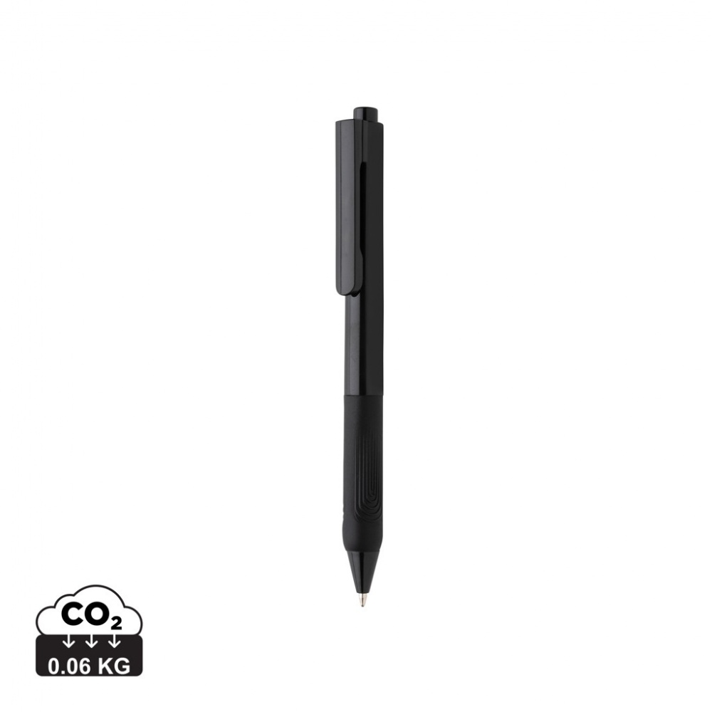 Logotrade promotional item picture of: X9 solid pen with silicone grip