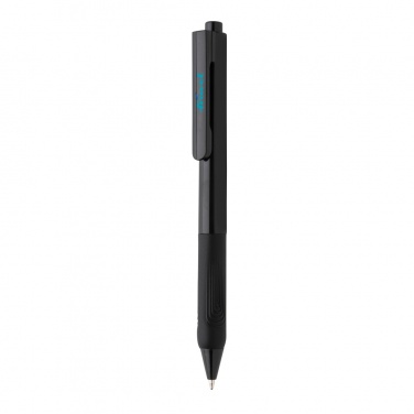 Logotrade business gift image of: X9 solid pen with silicone grip