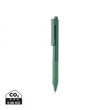 Logotrade business gift image of: X9 solid pen with silicone grip