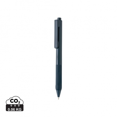 Logotrade promotional item image of: X9 solid pen with silicone grip