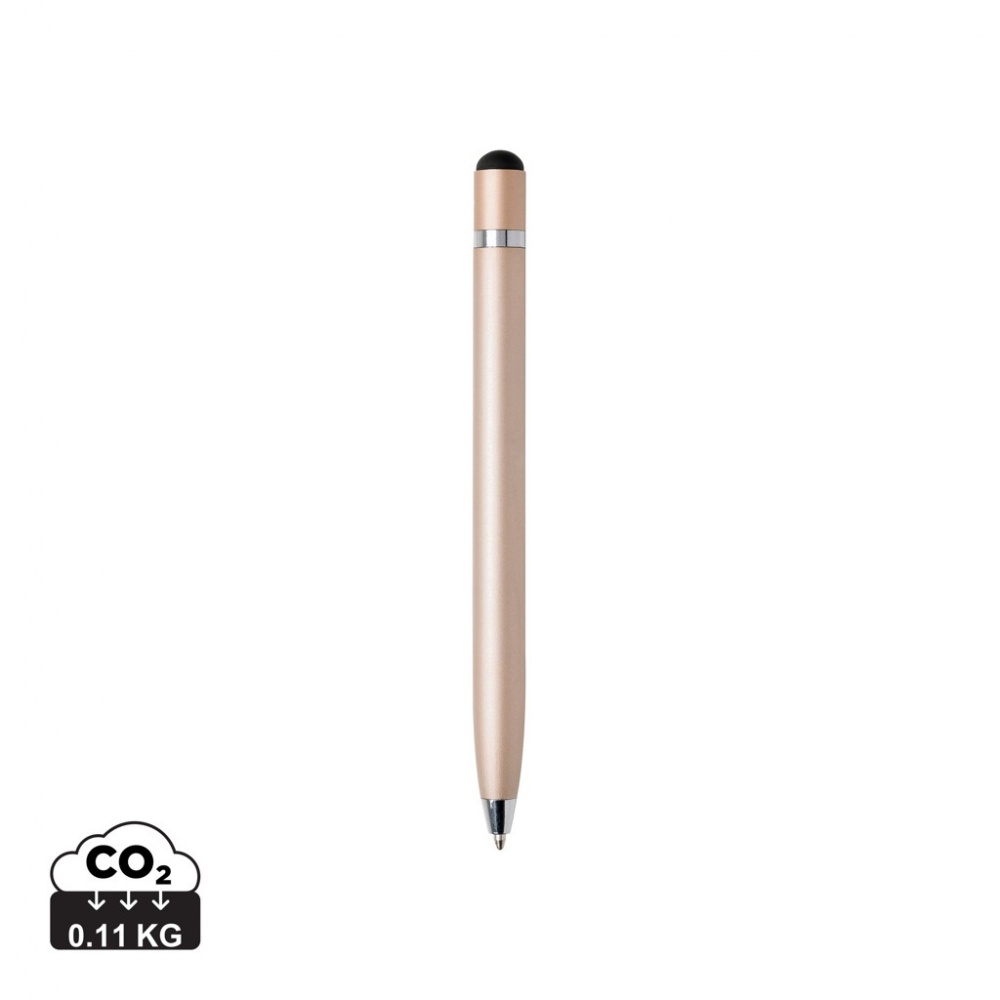 Logo trade promotional products image of: Simplistic metal pen