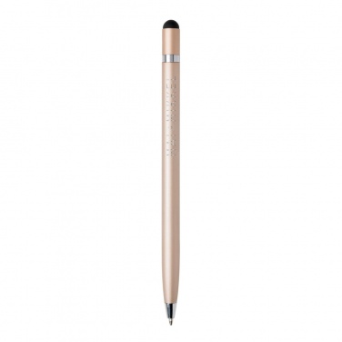 Logo trade promotional products picture of: Simplistic metal pen