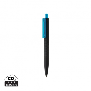 Logo trade promotional merchandise picture of: X3 black smooth touch pen