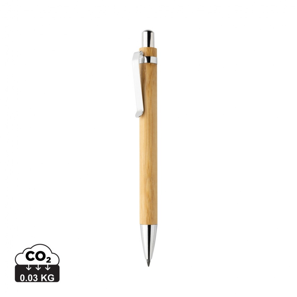 Logo trade promotional items picture of: Pynn bamboo infinity pen