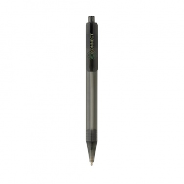 Logotrade advertising product picture of: GRS RPET X8 transparent pen