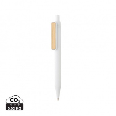 Logotrade promotional products photo of: GRS RABS pen with bamboo clip