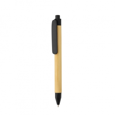 Logotrade promotional item image of: Write responsible recycled paper barrel pen
