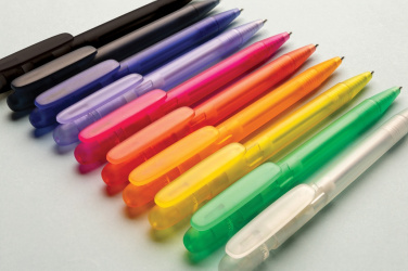 Logotrade promotional giveaways photo of: Devin GRS certified RABS pen transparent