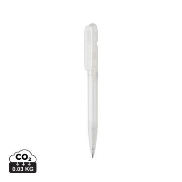 Logotrade promotional gifts photo of: Devin GRS certified RABS pen transparent
