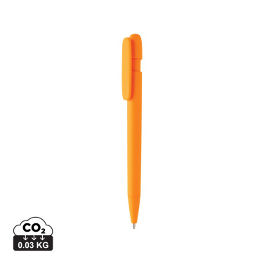 Logo trade promotional giveaways picture of: Devin GRS certified RABS pen solid