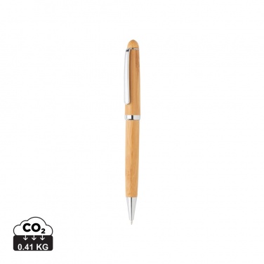 Logo trade promotional item photo of: Bamboo pen in box
