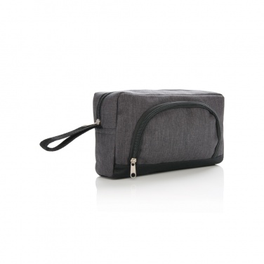 Logotrade promotional items photo of: Classic two tone toiletry bag