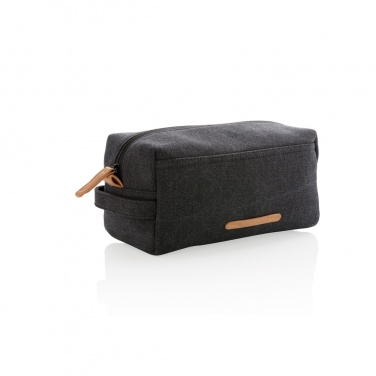 Logotrade business gifts photo of: Canvas toiletry bag PVC free