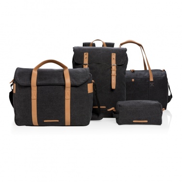 Logotrade business gift image of: Canvas toiletry bag PVC free