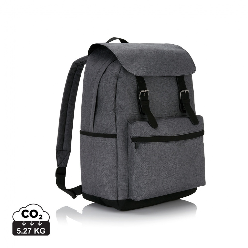 Logotrade promotional items photo of: Laptop backpack with magnetic buckle straps