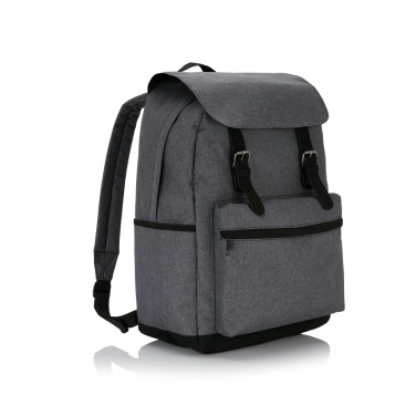 Logo trade promotional item photo of: Laptop backpack with magnetic buckle straps