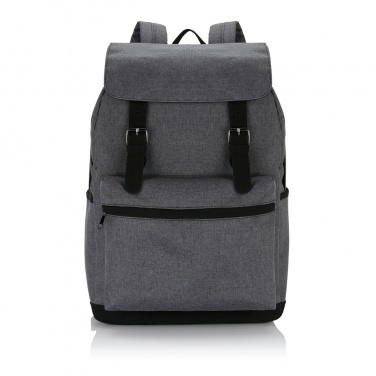 Logotrade advertising products photo of: Laptop backpack with magnetic buckle straps