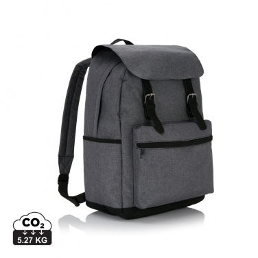 Logo trade promotional merchandise photo of: Laptop backpack with magnetic buckle straps