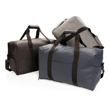 Logo trade corporate gifts picture of: Smooth PU weekend duffle