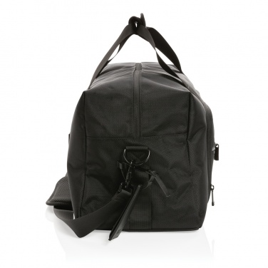 Logotrade advertising products photo of: Swiss Peak AWARE™ RPET Voyager weekend bag