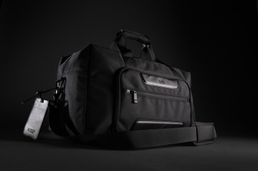 Logotrade promotional products photo of: Swiss Peak AWARE™ RPET Voyager weekend bag