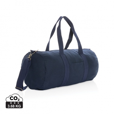 Logo trade promotional giveaway photo of: Impact Aware™ 285gsm rcanvas duffel bag undyed