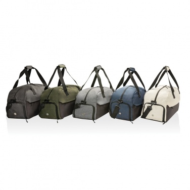 Logotrade promotional item image of: Kazu AWARE™ RPET basic weekend duffel