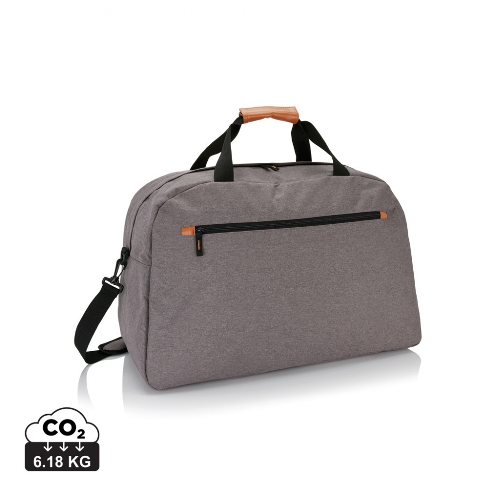Logotrade promotional giveaway image of: Fashion duo tone travel bag