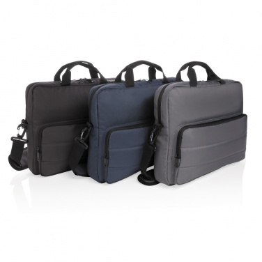 Logo trade advertising product photo of: Impact AWARE™ RPET 15.6" laptop bag