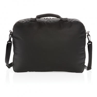 Logotrade advertising product image of: Fashion black 15.6" laptop bag PVC free