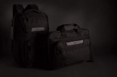 Logotrade promotional gift image of: Swiss Peak RPET Voyager RFID 15.6" laptop bag