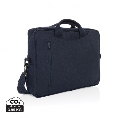 Logotrade promotional merchandise picture of: Laluka AWARE™ recycled cotton 15.4 inch laptop bag