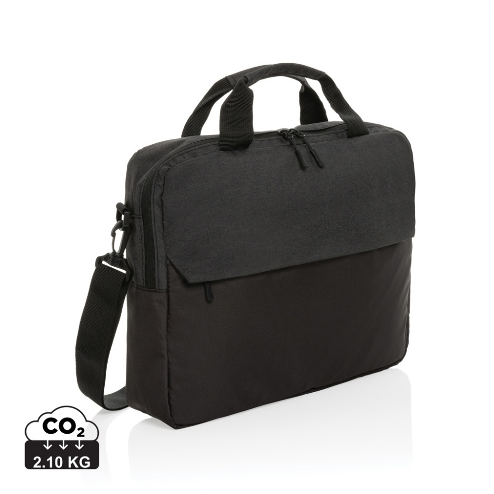 Logotrade corporate gift image of: Kazu AWARE™ RPET basic 15.6 inch laptop bag