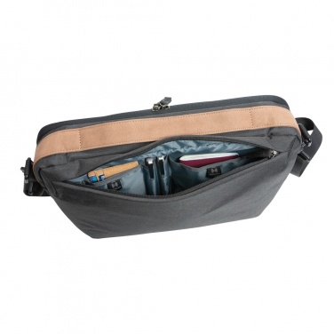 Logo trade promotional gifts picture of: Impact AWARE™ 300D two tone deluxe 15.6" laptop bag