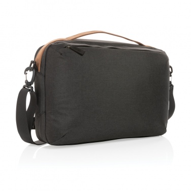 Logo trade business gift photo of: Impact AWARE™ 300D two tone deluxe 15.6" laptop bag