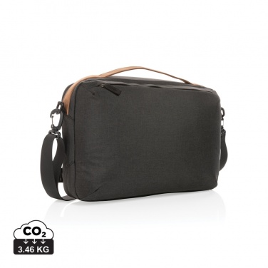 Logo trade corporate gifts picture of: Impact AWARE™ 300D two tone deluxe 15.6" laptop bag