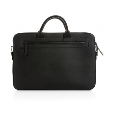 Logo trade promotional gifts image of: Swiss Peak GRS recycled PU 14 inch laptop bag