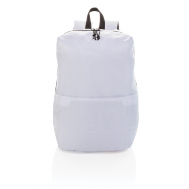 Logo trade promotional giveaways image of: Casual backpack PVC free