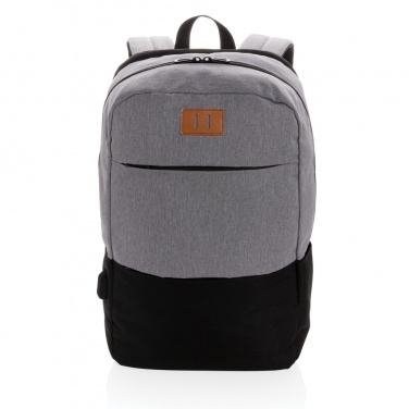 Logotrade promotional giveaways photo of: Modern 15.6" USB & RFID laptop backpack PVC free