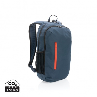 Logo trade business gifts image of: Impact AWARE™ 300D RPET casual backpack