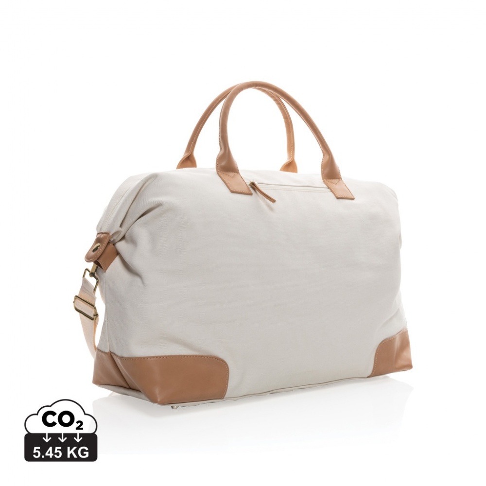 Logo trade promotional merchandise photo of: Impact AWARE™ 16 oz. rcanvas large weekend bag