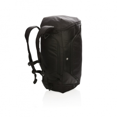 Logotrade promotional merchandise image of: Swiss Peak RFID sports duffel & backpack