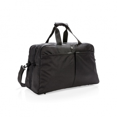 Logotrade advertising products photo of: Swiss Peak RFID duffle with suitcase opening
